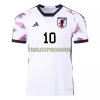 Original Fußballtrikot Japan MINAMINO 10 Auswärtstrikot WM 2022 Für Herren